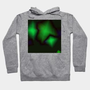 GREEN BLACK ABSTRACT TEXTURE Hoodie